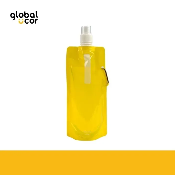 Botella Flexible PET 440cc Amarillo1