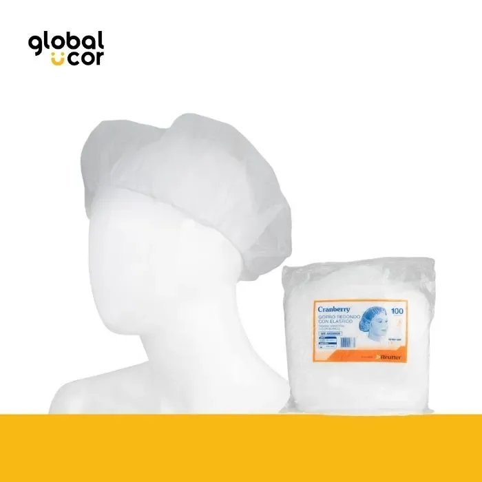 Pack de 100 cofias (gorros) desechables de 20g m21