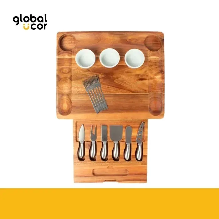 Tabla de Quesos con 12 Herramientas1