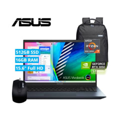 LAPTOP ASUS VIVOBOOK PRO 15 M3500QC-L1356 AMD RYZEN 7-5800H