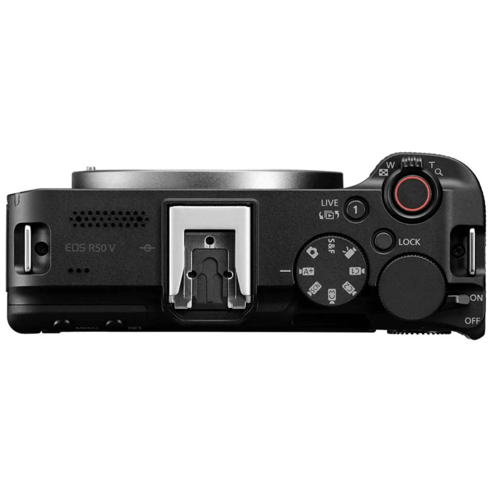 CAMARA MIRRORLESS CANON EOS R50V RF-S 14-30MM IS STM PZ + MALETIN + MEMORIA 64GB2