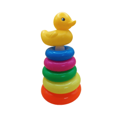 Juego Pato Apilable 5 Argollas