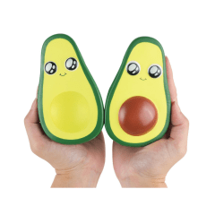 Squishy Diseño De Palta 2  Mitades Antiestrés