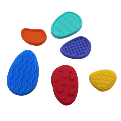 Kit Sensorial 6 Piezas Antiestrés Y Textura Multicolores