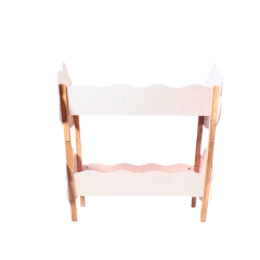 Cuna Doble De Madera Para  Muñecas