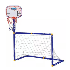 Set Deportivo Futbol Basquetbol  Niños Futbol Baloncesto 2en1