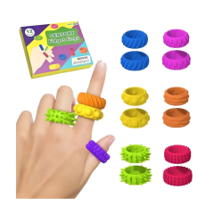 Juguete Sensorial Anillos X12