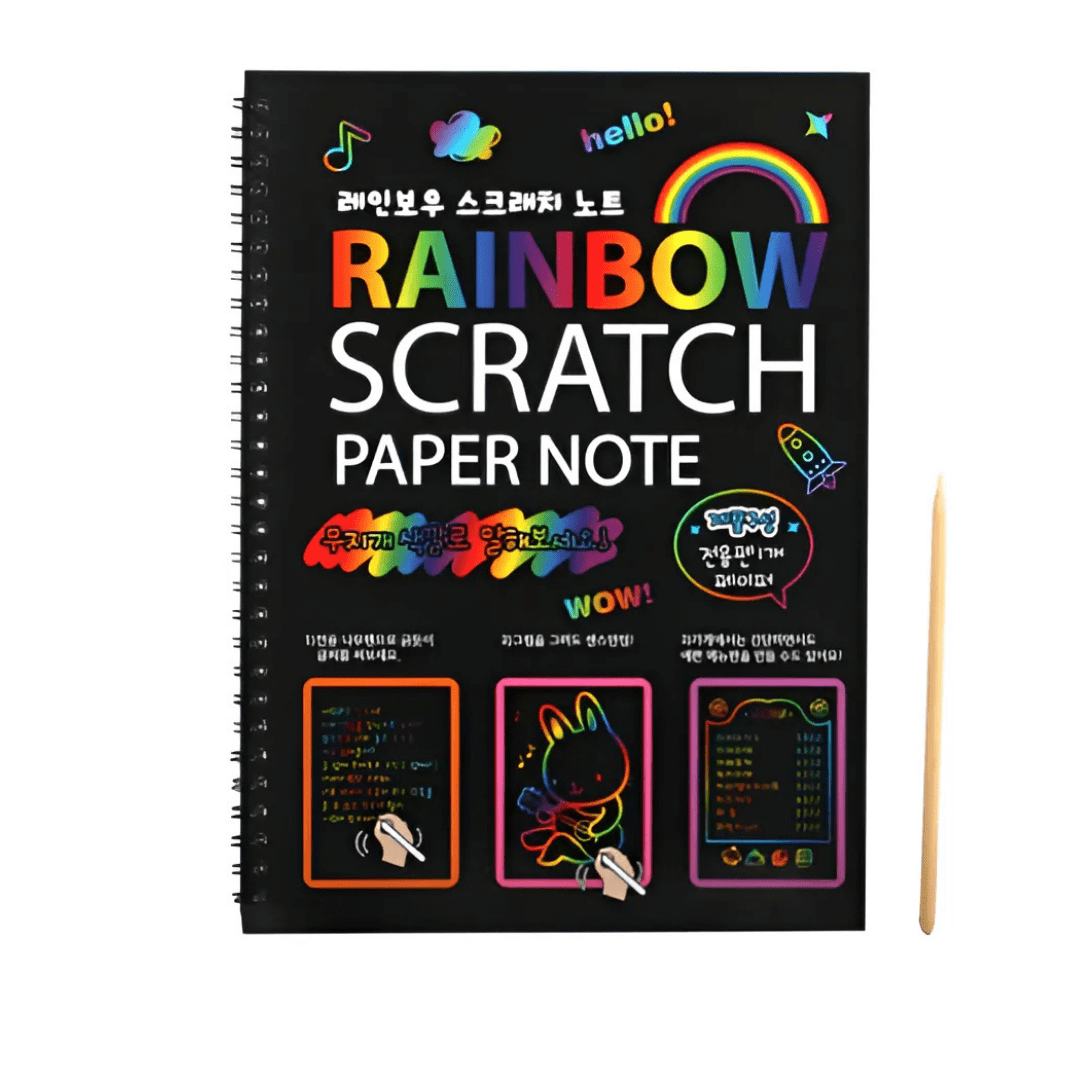 Libro Para Pintar Rainbow1