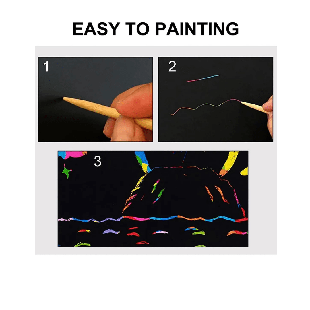 Libro Para Pintar Rainbow3
