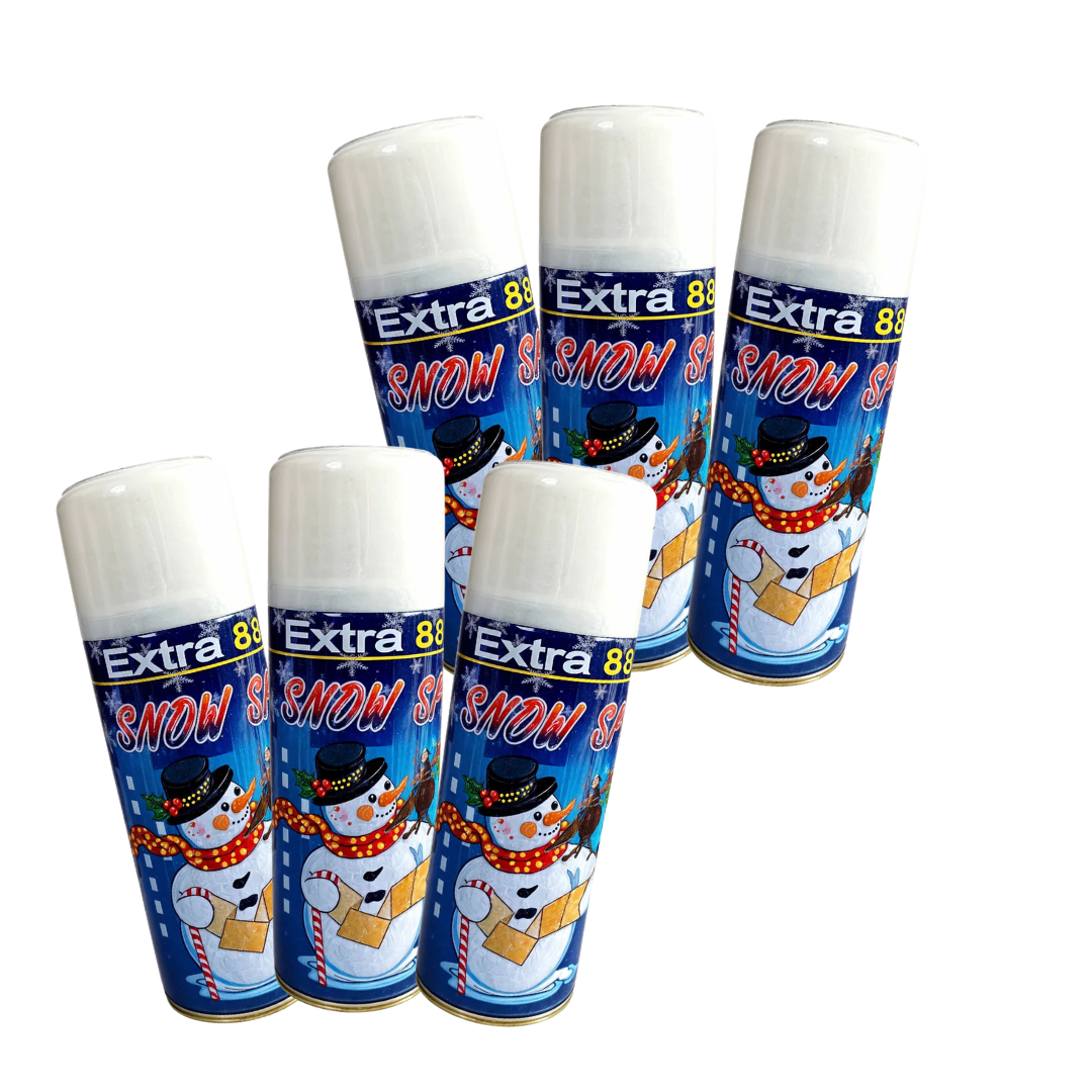 8 Nieve - Serpentina  Artificial En Spray1