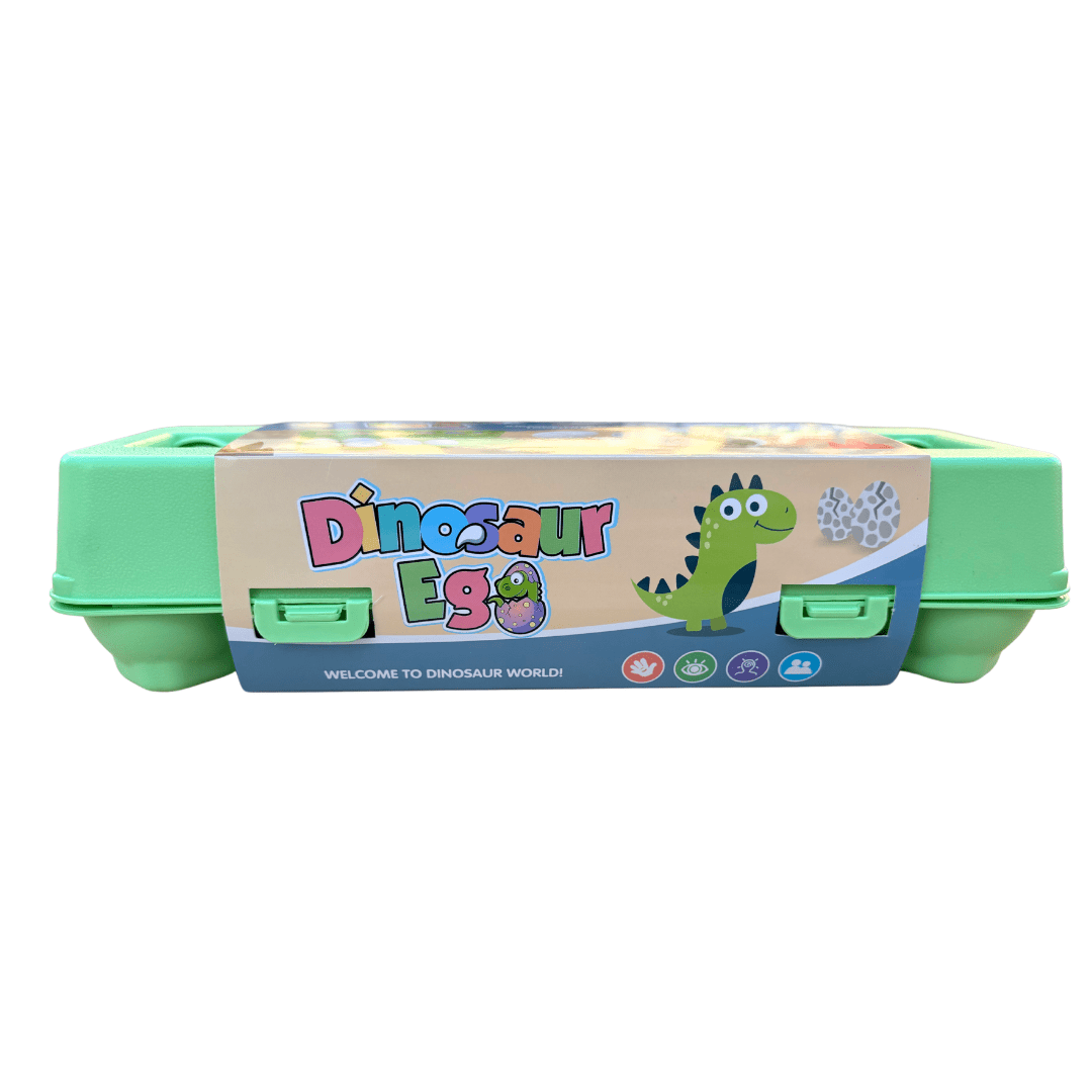 Huevos De Encaje Montessori  Dinosaurios Y Números 12 Un4