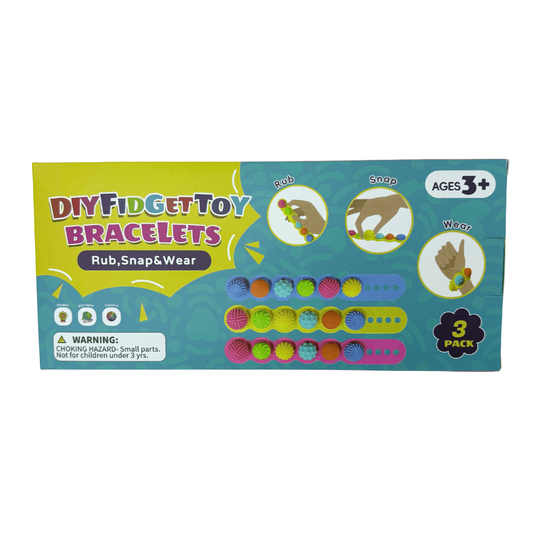 Pulsera Sensorial Texturizada Con Accesorios3