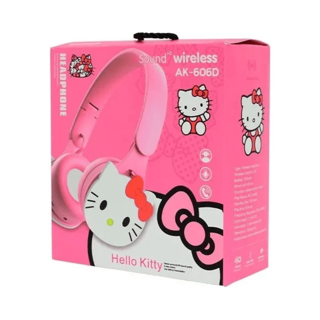 Audífonos Hello Kitty Bluetooth  Auriculares Inalámbricos1