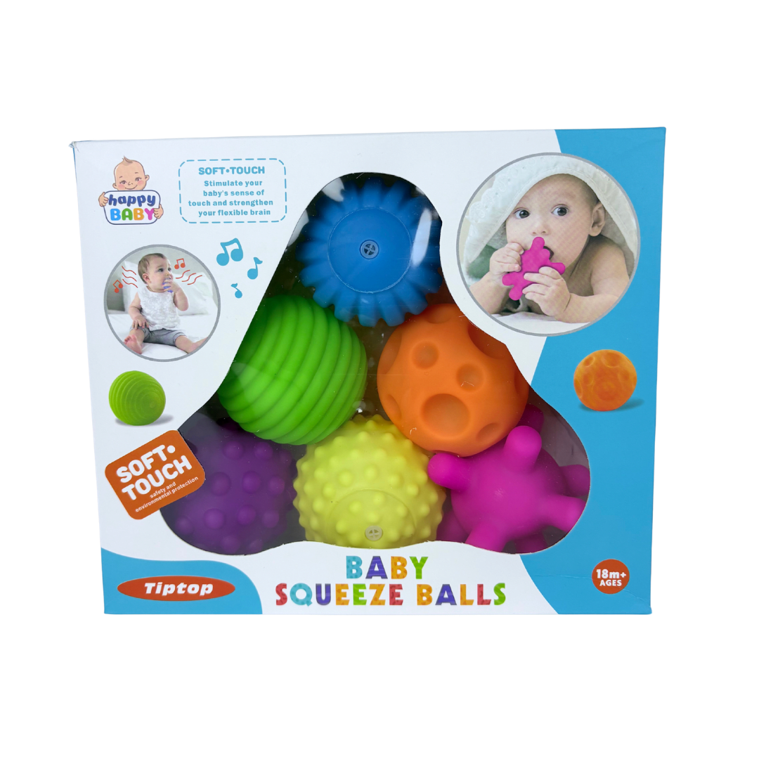 Set 6 Figuras Sensoriales Estimulación Bebé Multitextura 23
