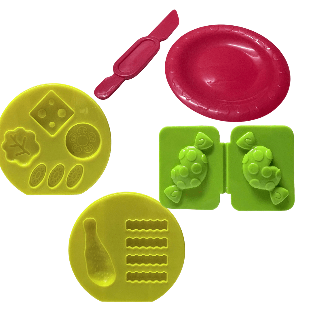 Set Moldes Y Masitas Comida  Rápida3