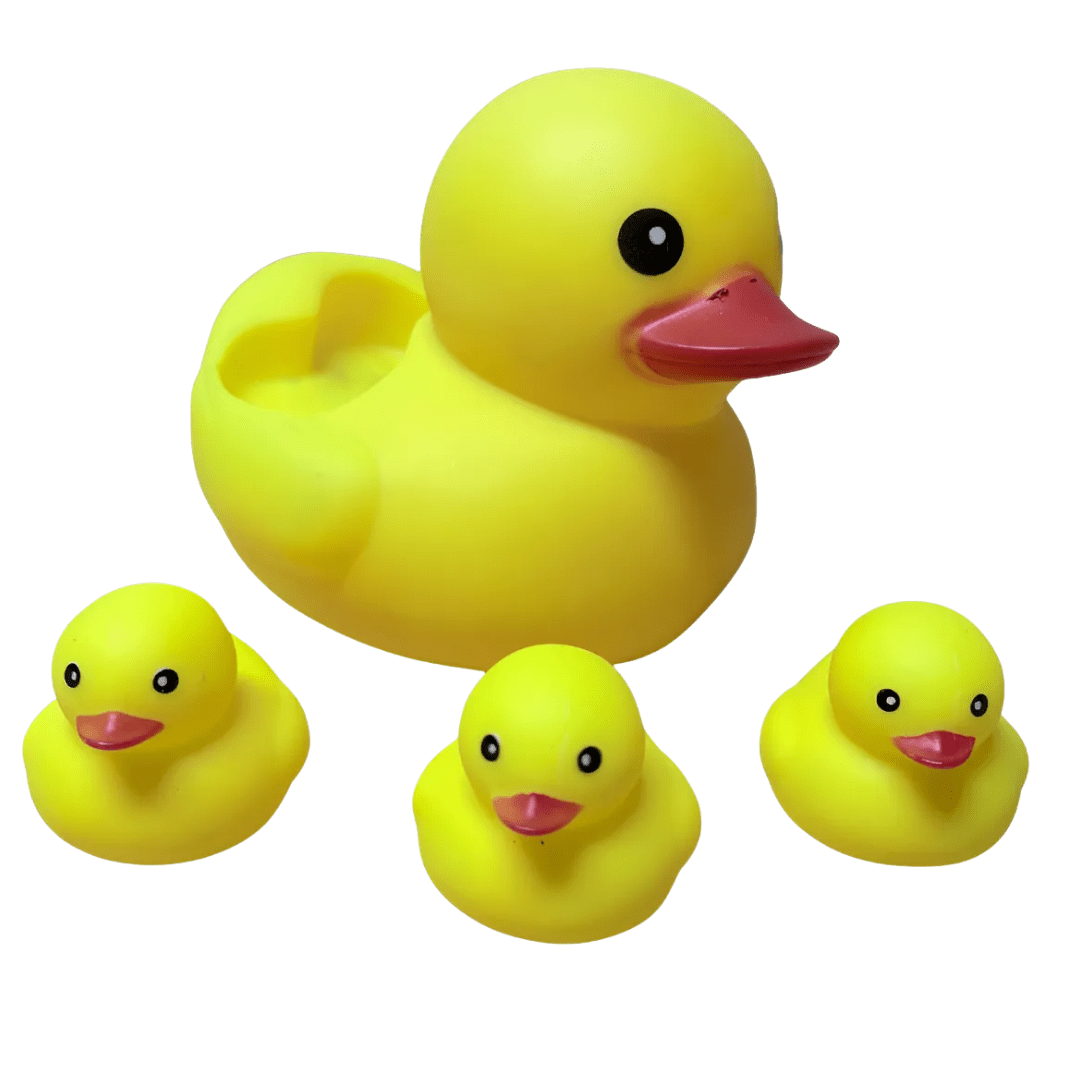 Set Juego De Baño Patitos (4 Unidades)1