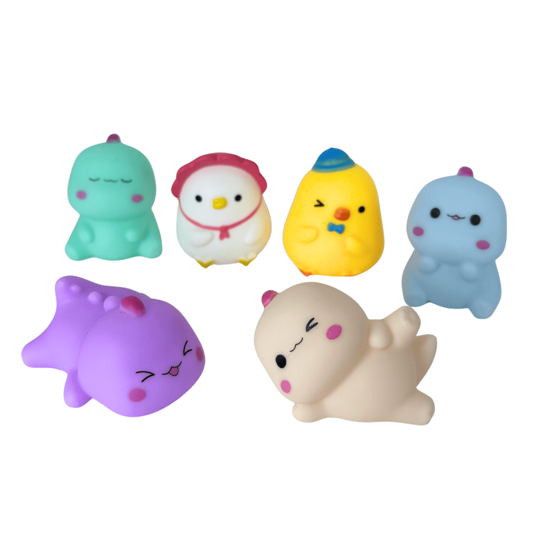 Pack 6 figuras para el baño2