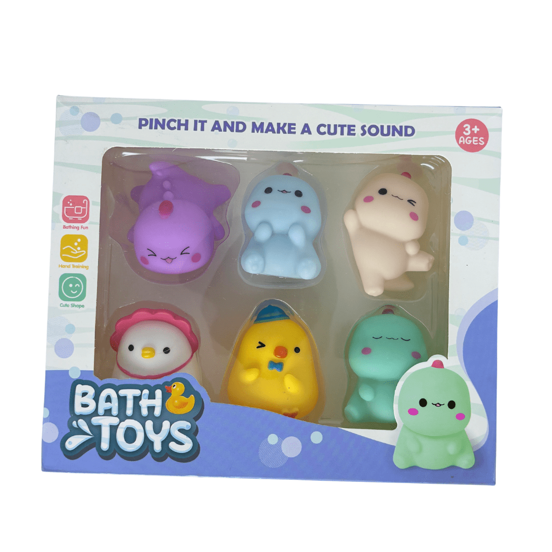 Pack 6 figuras para el baño3