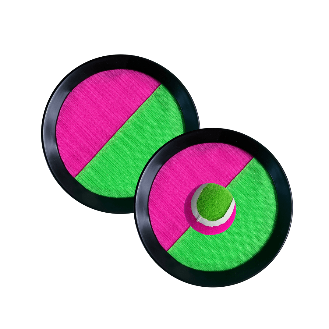 Pack Juegos Tablero Dardos Y Set  Paletas Playeras Con Velcro2