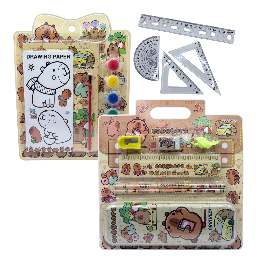 Estuche Y Lapices Capibara  Accesorios1