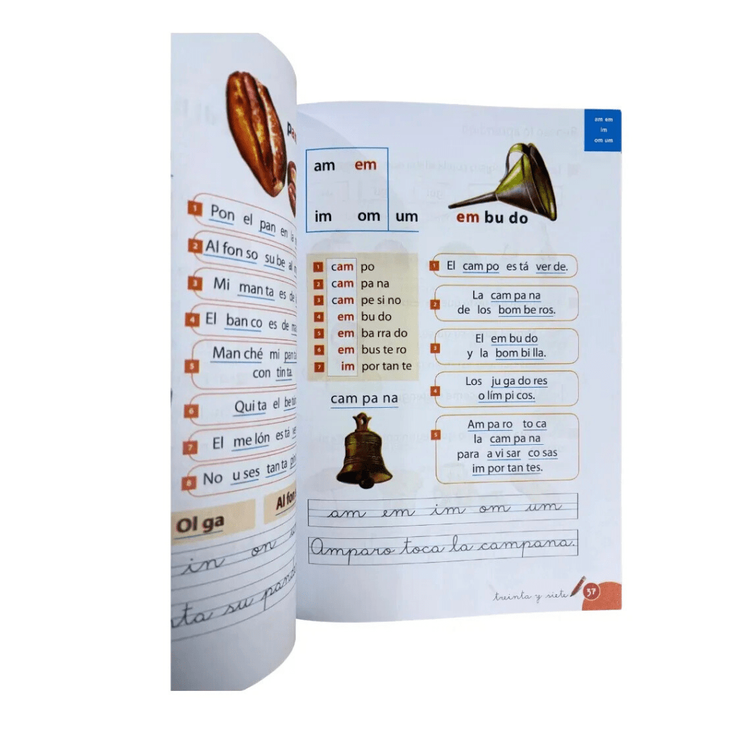 Libro Silabario Hispano Americano Edición Especial + Grande2