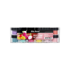 COLECCIÓN FRUITY BAR NAIL ART POWDER X12