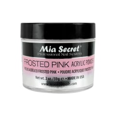 FROSTED PINK  ACRYLIC POWDER 2 OZ