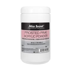 FROSTED PINK  ACRYLIC POWDER 1.5 LBS