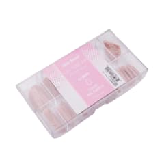 GEL NAIL TIP COFFIN PIEL CANELA  140 PCS