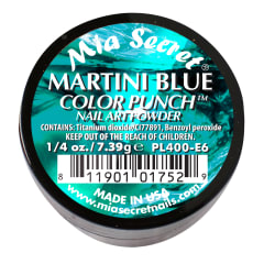 MARTINI BLUE COLOR PUNCH NAIL A