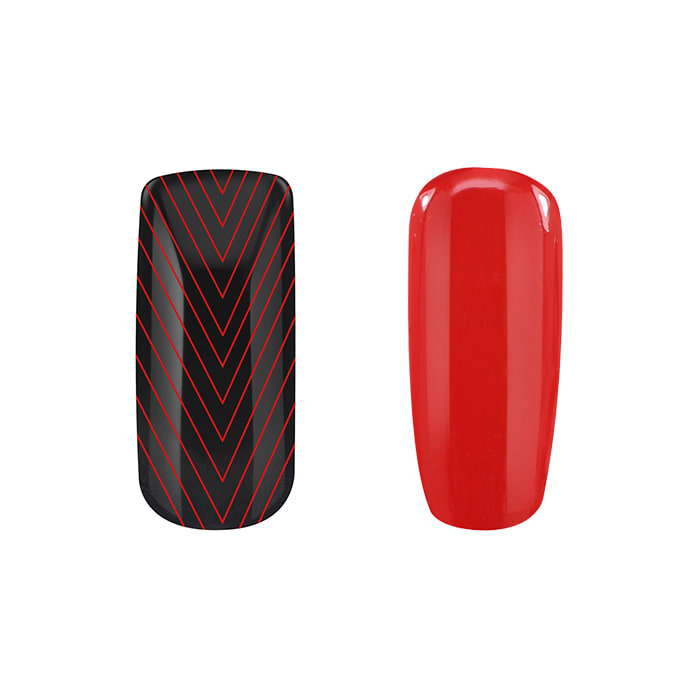 GEL PAINT RED DRESS1