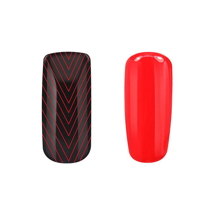 GEL PAINT RED FLAME1