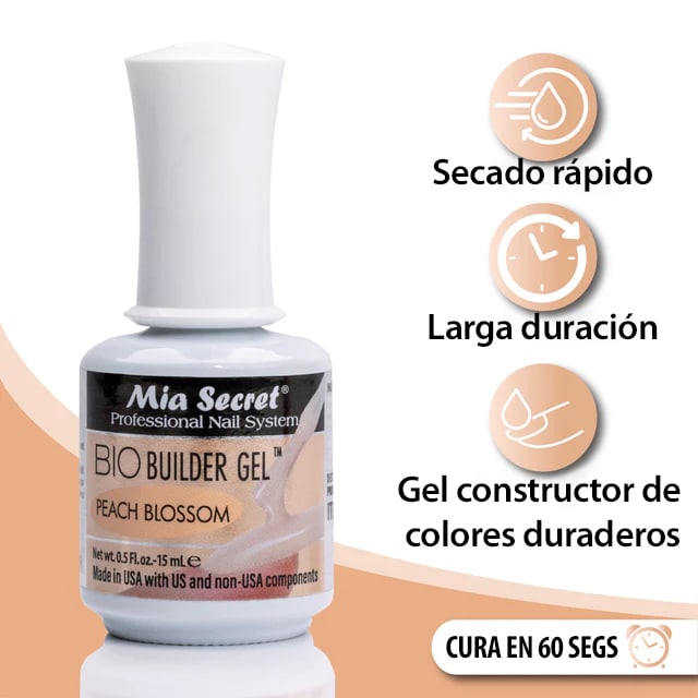 BIO BUILDER PEACH BLOSSOM GEL3