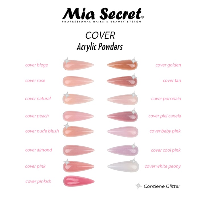 COVER COOL PINK ACRYLIC POWDER 1/2 OZ1