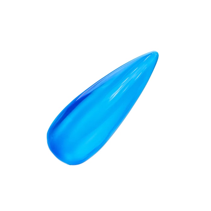 GLAZE GEL NAIL POLISH BLUE OPAL 0.5 OZ1