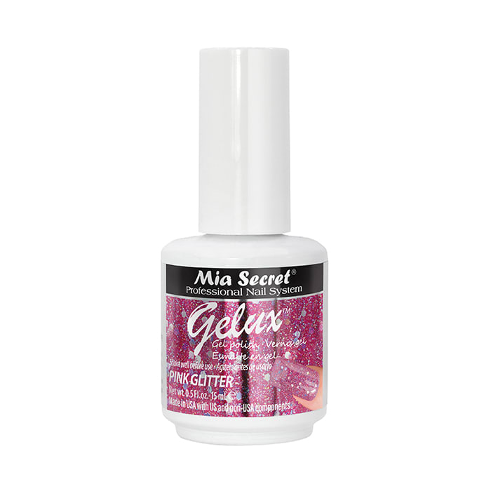 GELUX PINK GLITTER2