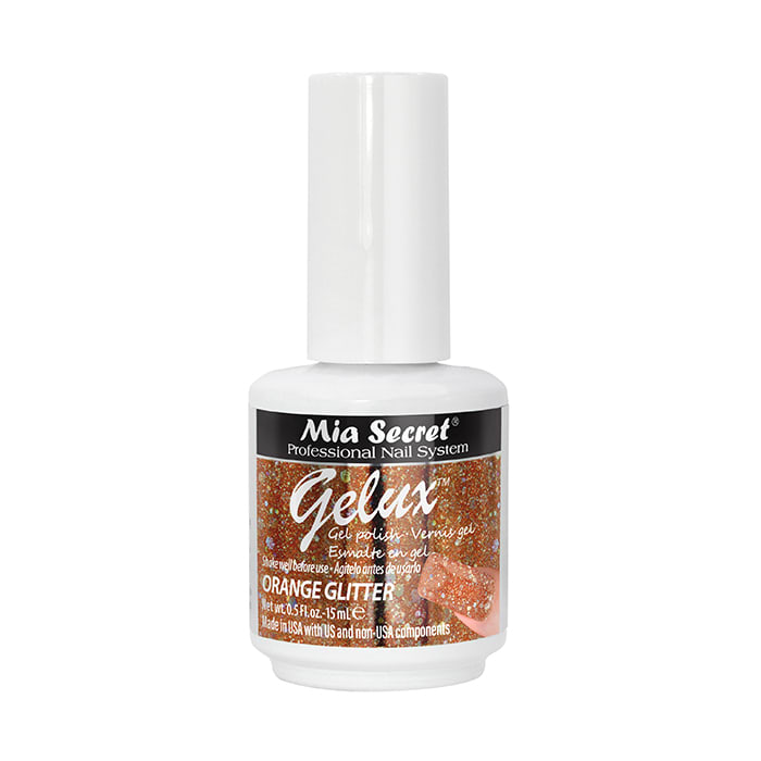 GELUX ORANGE GLITTER2