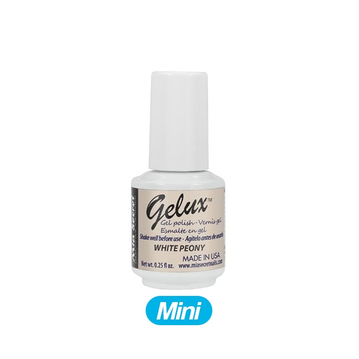 MINI GELUX WHITE PEONY 0.25 OZ2