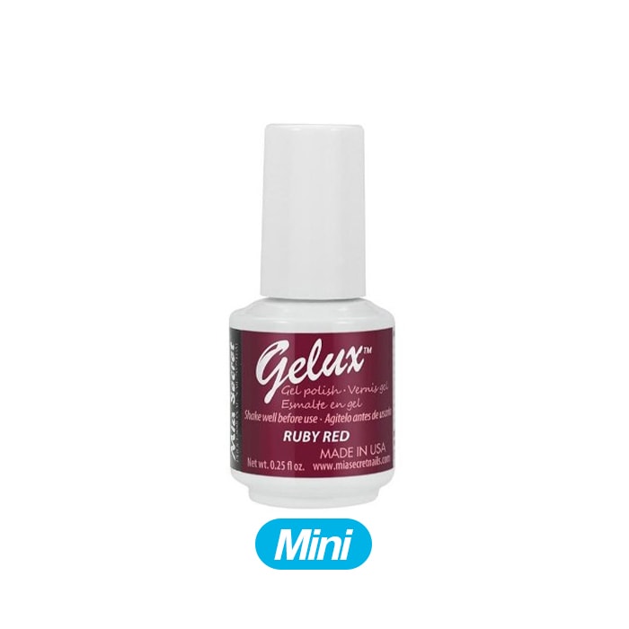 MINI GELUX RUBY RED 0.25 OZ2