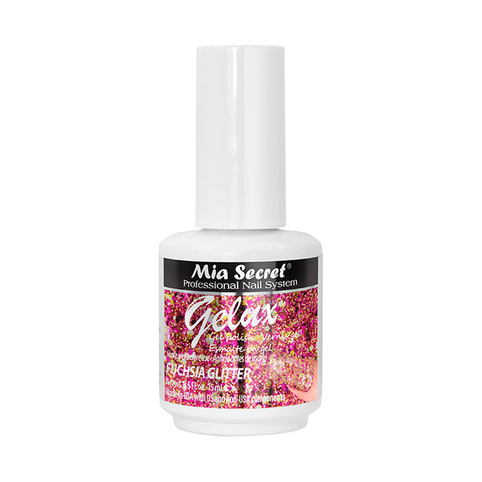 GELUX FUCHSIA GLITTER2