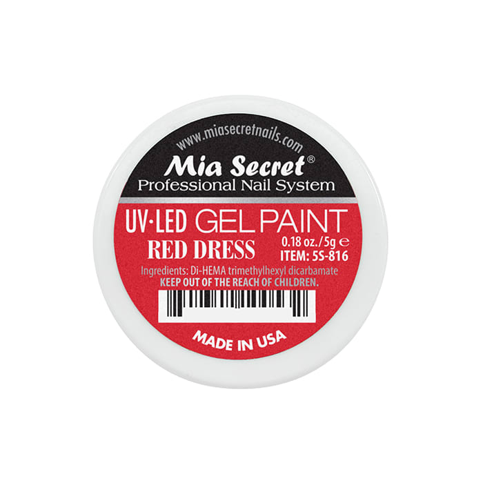 GEL PAINT RED DRESS2