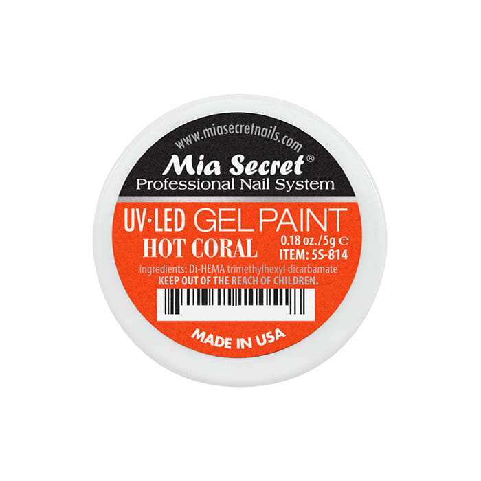 GEL PAINT HOT CORAL1