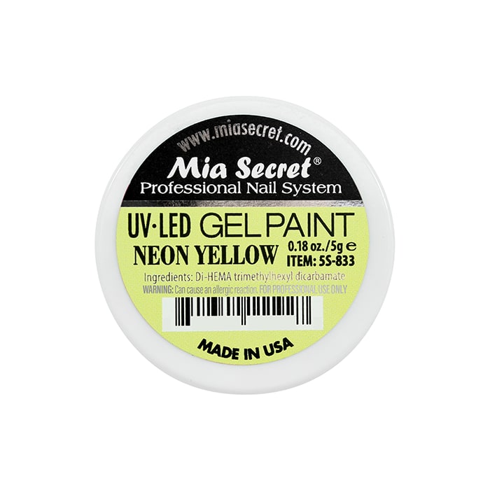 GEL PAINT NEON YELLOW2