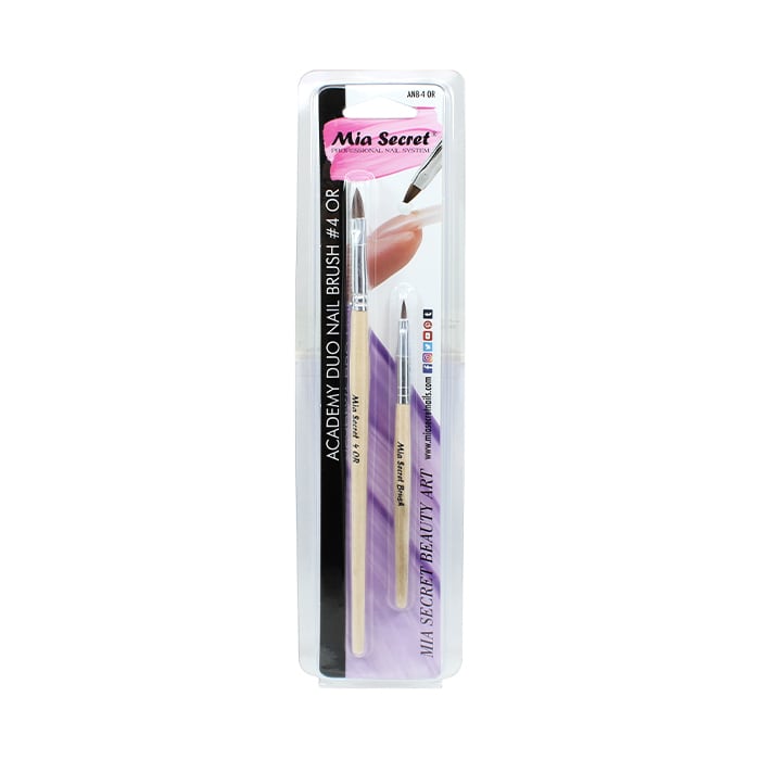 PINCEL ACRILICO OVAL #04 SET 2PCS1