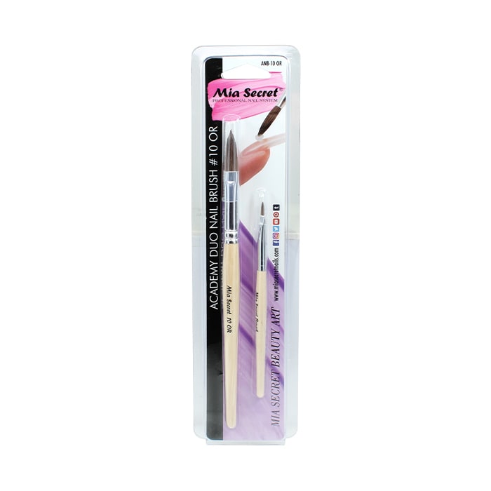PINCEL ACRILICO OVAL #10 SET 2PCS1
