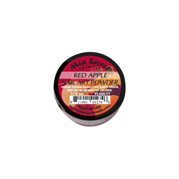 RED APPLE FRUITY NAIL ART POWDER2