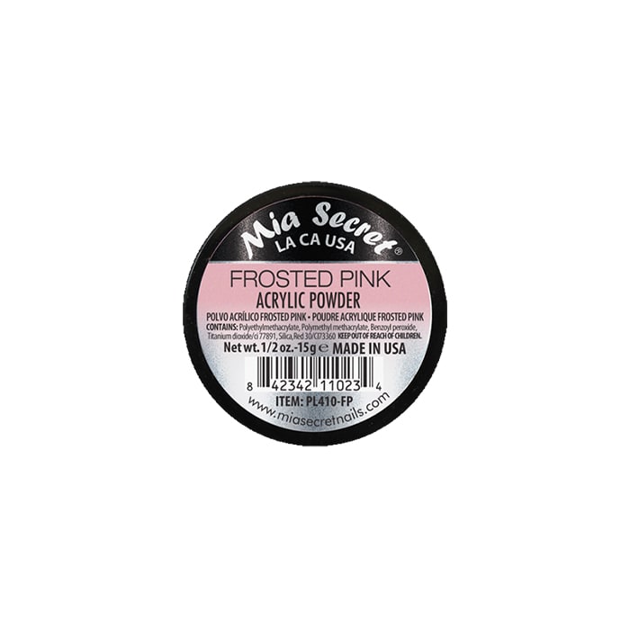 FROSTED PINK ACRYLIC POWDER 1/2 OZ1
