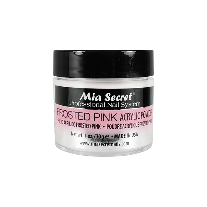 FROSTED PINK ACRYLIC POWDER 1 OZ1