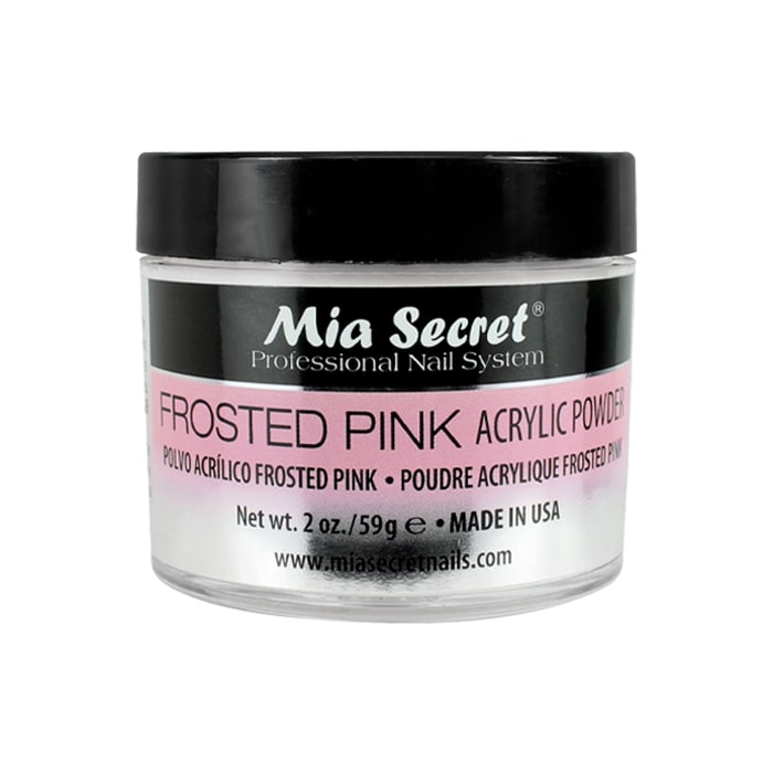 FROSTED PINK  ACRYLIC POWDER 2 OZ1