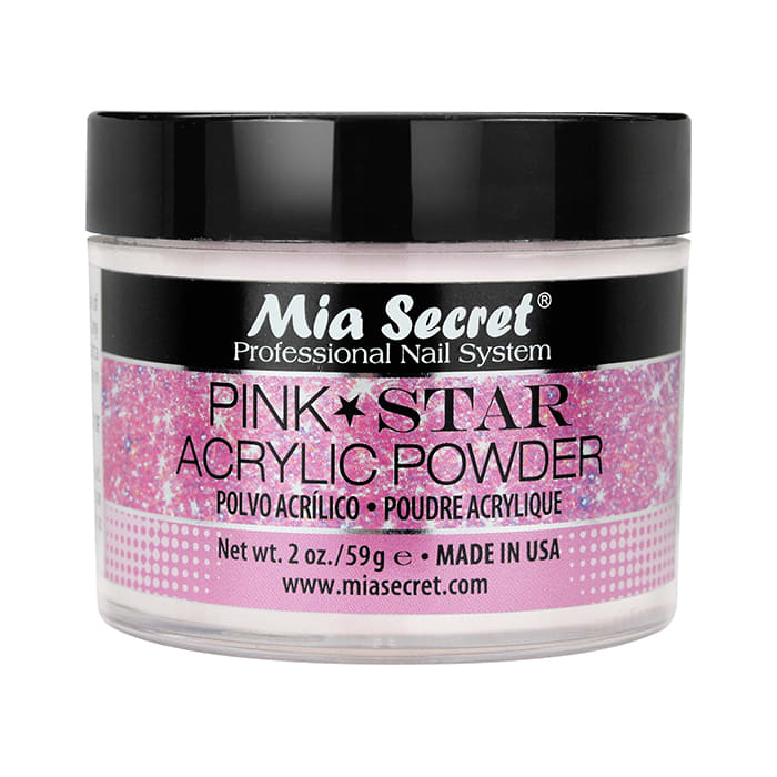 STAR PINK ACRYLIC POWDER 2 OZ2